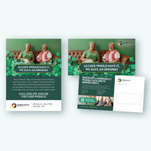 St. Patrick's Day Print Ad Package